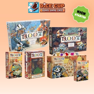 [ของแท้] Root: Marauder & More Hirelings & Clockwork 2 [All the New Stuff] Kickstarter (แบบแยกกล่อง) Board Game