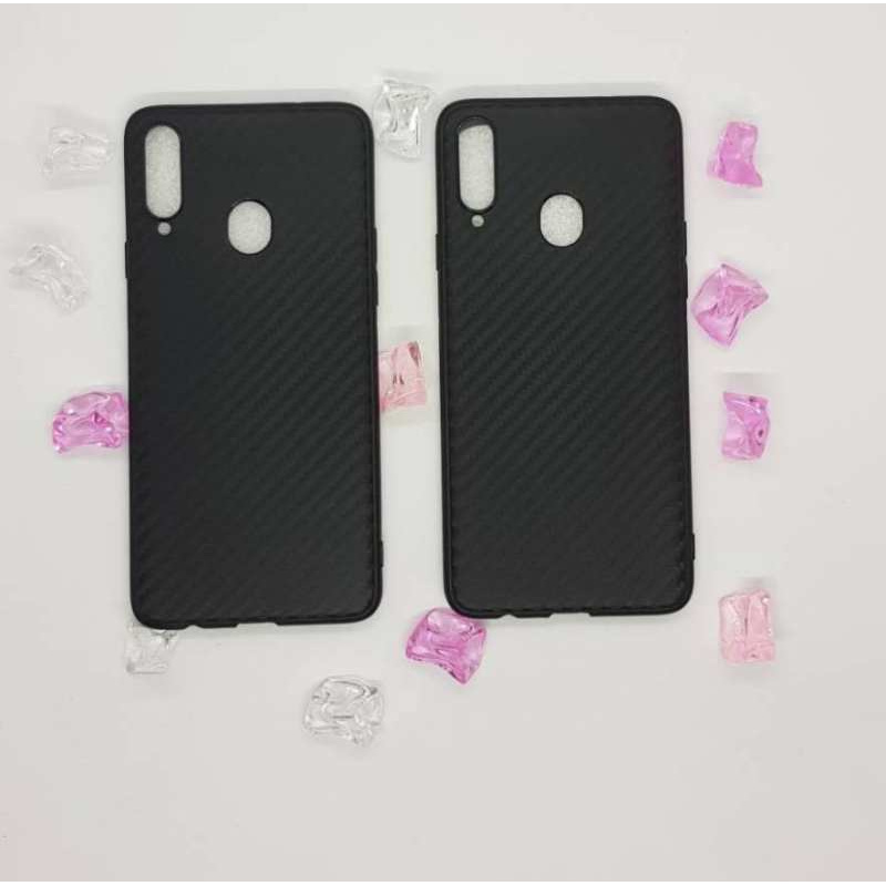 เคสสีดำ-ลายเคฟล่า-ซัมซุง-เอ20เอส-2019-หน้าจอ-6-5นิ้ว-case-kevlar-black-in-color-for-samsung-galaxy-a20s-2019-6-5