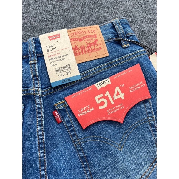 levis-514-กางเกงยีนส์ขาสั้นแบรนด์