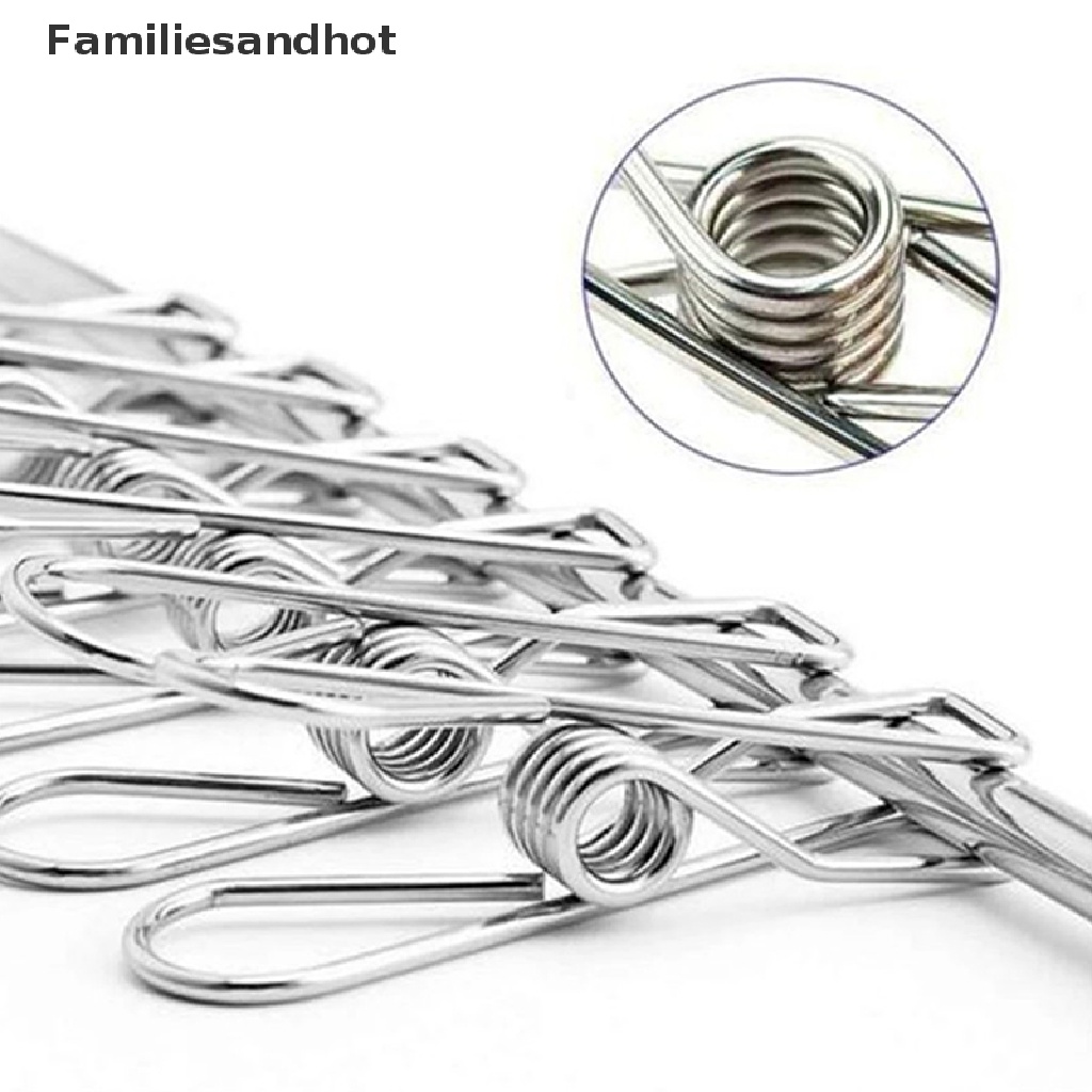 familiesandhot-gt-20-ชิ้น-คลิปผ้าขนหนู-กันลม-สําหรับถุงเท้า-ซักรีด-โลหะ-ที่หนีบผ้า-ที่หนีบผ้า