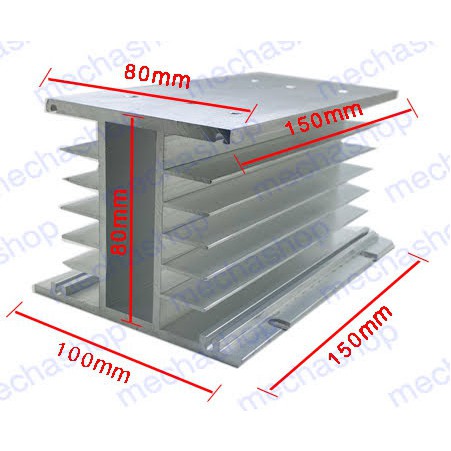 ฮีตซิงค์ระบายความร้อน-อลูมิเนียมระบายความร้อน-โซลิดสเตตรีเลย์-heat-sink-heat-dissipation-from-10-80a