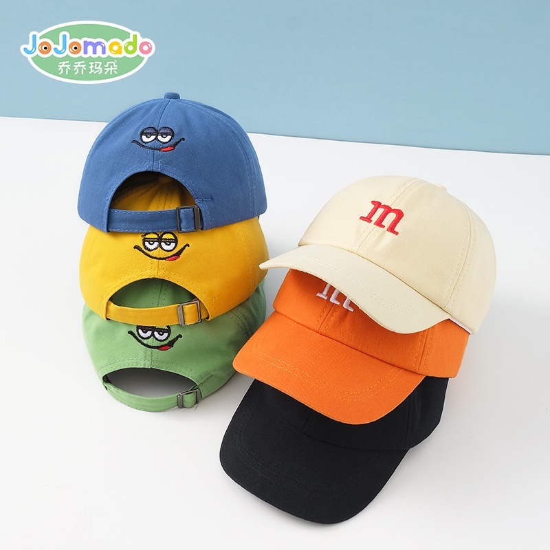 ภาพหน้าปกสินค้าหมวกแก๊ปสำหรับเด็กเด็ก หมวกกันแดดเด็ก