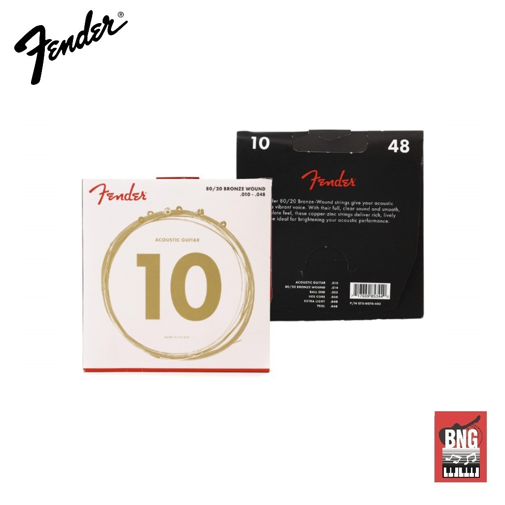 fender-80-20-bronze-wound-010-048-สายกีตาร์โปร่ง-เฟนเดอร์-เบอร์-10