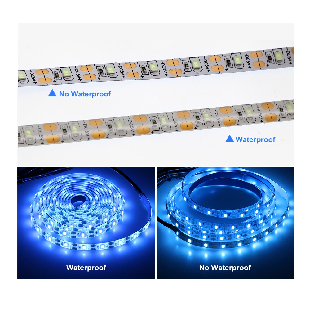 usb-สายไฟ-led-smd-2835-dc5v-แบบยืดหยุ่น-rgb-0-5-เมตร-1-เมตร-2-เมตร-3-เมตรสําหรับตกแต่งทีวี