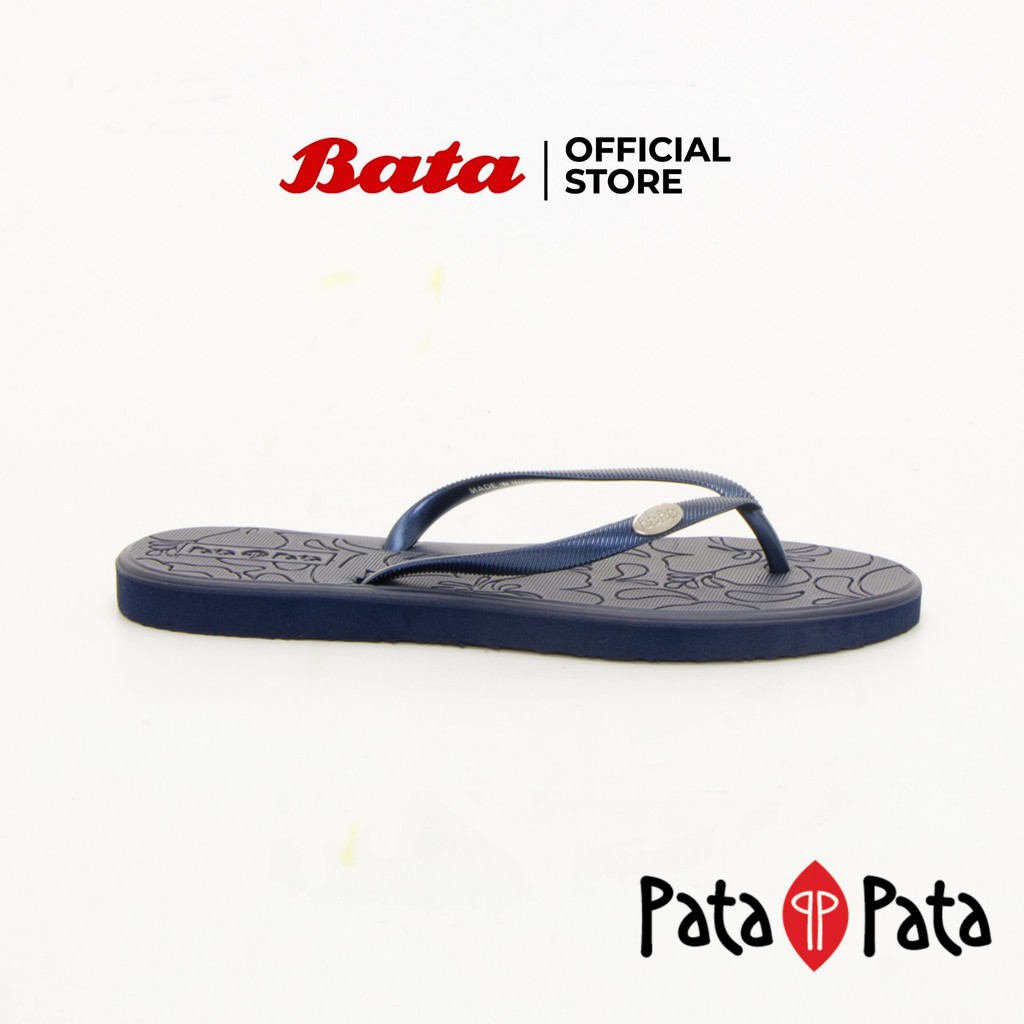 bata-patapata-girls-thong-sandals-รองเท้าแตะแบบหนีบสำหรับผู้หญิง-รุ่น-vina-สีน้ำเงินเข้ม-5719561