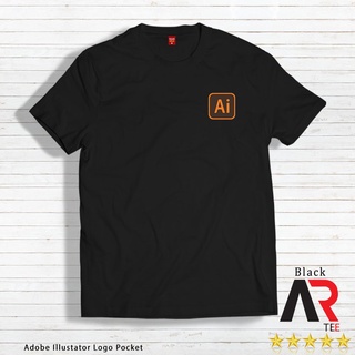 เสื้อยืดสีพื้น - ARtee นักออกแบบกราฟิก Adobe Illustrator โลโก้กระเป๋าเสื้อที่กําหนดเองเสื้อไอทีสําห