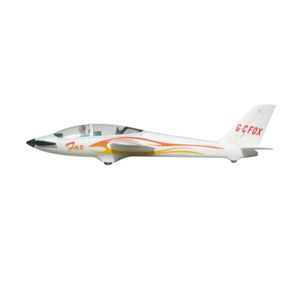 เครื่องบิน-เครื่องร่อน-ตัวลำ-ชุดไฟ-ไม่รวมรีโมทกับแบต-fms-fox-v2-glider-with-flaps-5ch-ปีก-2300mm-pnp-easy-trainer-rc