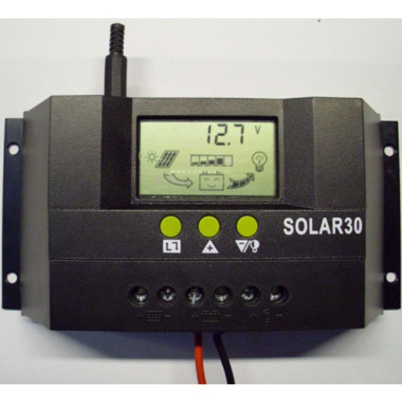 ชาร์จเจอร์-โซล่าชาร์จเจอร์-30a-auto12v-24v-solar-charger-controller-regulator-charge-battery-safe-protection