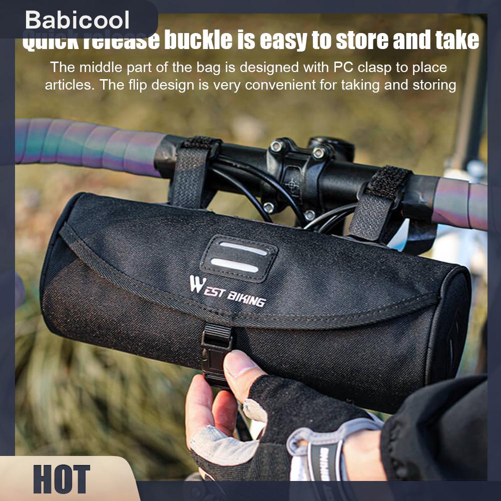 babicool-west-biking-กระเป๋าจักรยาน-กันน้ํา-ด้านหน้า-กรอบท่อ-mtb-มือจับ-กระจาด