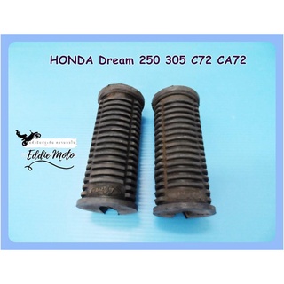 HONDA DREAM250 DREAM305 C72 CA72 "FRONT" FOOT PEG EUBBER  // ยางพักเท้าหน้า พักเท้าหน้า สินค้าคุณภาพดี