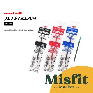 Uni Ball Jetstream SXR-80 ไส้ปากกาลูกลื่น 0.38 0.5 0.7 1.0 มม.