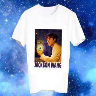 เสื้อยืดสีขาว สั่งทำ เสื้อยืด Fanmade เสื้อแฟนเมด เสื้อยืดคำพูด เสื้อแฟนคลับ JKSW19 แจ็คสัน หวัง Jackson Wang