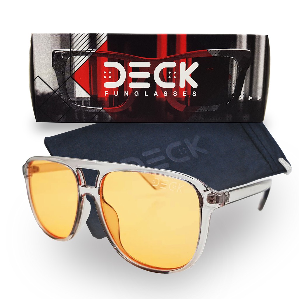 deck-แว่นตากันแดด-รุ่น-glacier-สีเลนส์-orange-เลนส์สีส้มใส-ของแท้-ประกันศูนย์