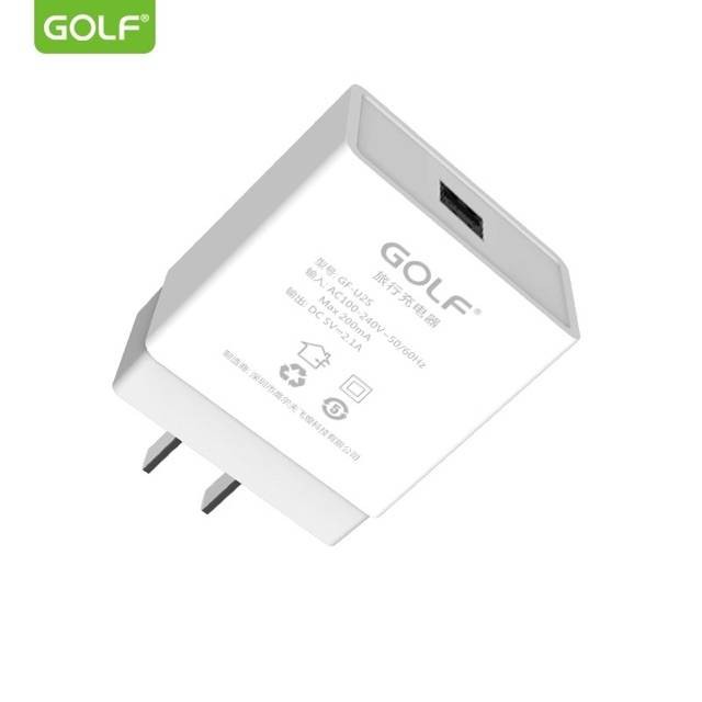 golf-หัวชาร์จ2-1a-รุ่น-u2s-usb