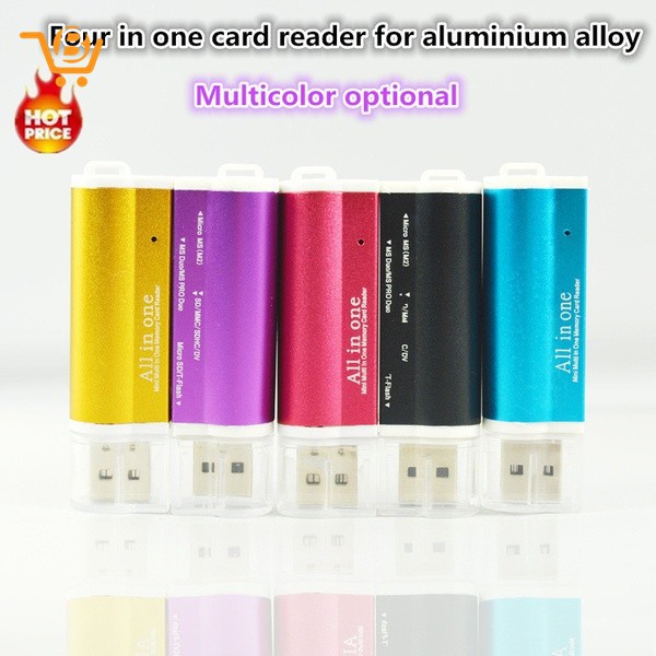 การ์ดหน่วยความจำ4-in-one-ฟังก์ชั่น-tf-ms-sd-mmc-sdhc-m-2