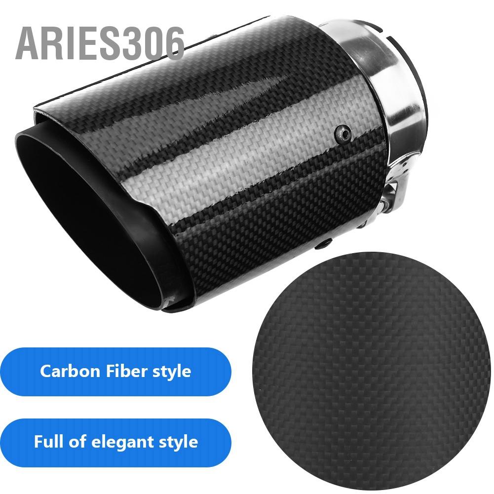 aries306-ปลายท่อไอเสียรถยนต์-คาร์บอนไฟเบอร์-สําหรับ-60-63-มม