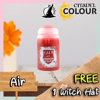 (Air) ANGRON RED CLEAR Citadel Paint แถมฟรี 1 Witch Hat