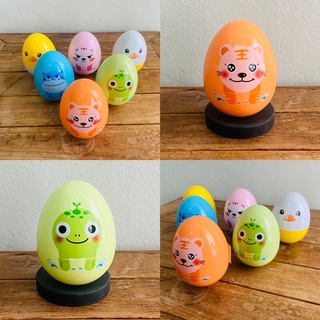 พร้อมส่ง 🐣🥚 ของเล่นเด็กเล็ก ไข่ล้มลุก มีเสียงกร๊งกริ๊ง น่ารัก กระตุ้นดึงการตอบสนอง และความสนใจ เสริมพัฒนาการ 🎶