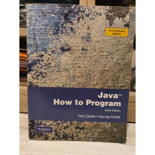 ภาพย่อรูปภาพสินค้าแรกของJava How to Program (English Book)