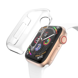 ภาพหน้าปกสินค้าเคสคริสตัลใส เคส PC แข็ง สำหรับ Apple Watch Series 1 2 3 4 5 6 SE 38 มม. 42 มม. 40 มม. 44 มม. ที่เกี่ยวข้อง