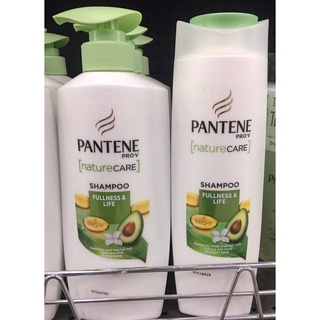 Pantene Pro-V Nature Care Fullness&amp;Life Shampoo แพนทีน โปร-วี เนเจอร์แคร์ แชมพู มี 2 ขนาด 2 สูตร