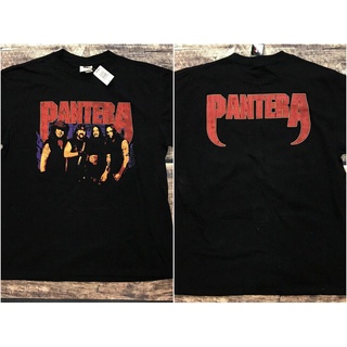 เสื้อยืดโอเวอร์ไซส์เสื้อยืด พิมพ์ลาย Pantera Old-fashioned 90s แฟชั่นใหม่S-3XL