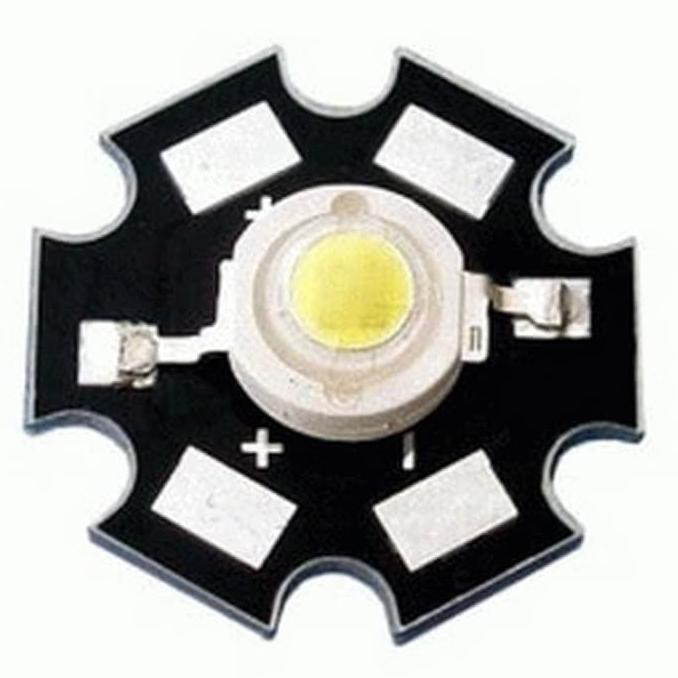 ใหม่ HPL 3W + ไฟ LED พลังงานสูง 3 วัตต์ 100ชิ้นสีแดงเข้ม 660nm สีแดง ...