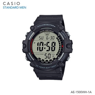 ภาพหน้าปกสินค้าNEW!!! นาฬิกาข้อมือ Casio Standard Men AE-1500WH Series แบตอึด 10th year battery AE-1500WH-1A AE-1500WHX-1A AE-1500WH-8A ที่เกี่ยวข้อง