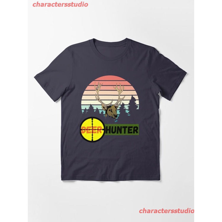 new-sniper-deer-hunter-essential-t-shirt-เสื้อยืด-ดพิมพ์ลาย-เสื้อยืดผ้าฝ้าย-คอกลม-cotton-ความนิยม-sale-unisex