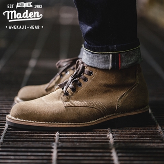 สินค้า Maden รองเท้าบู้ทมาติน ลำลอง สไตล์อังกฤษ ย้อนยุค แฟชั่นฤดูใบไม้ร่วง สำหรับผู้ชาย M43