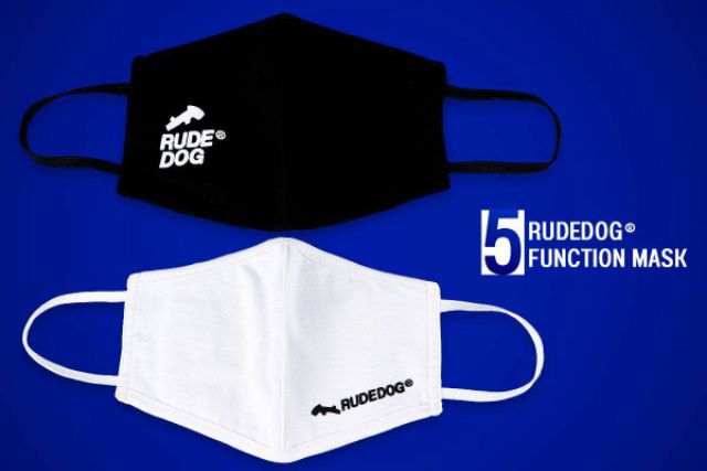 rudedog-หน้ากากผ้า-ของแท้-รุ่น-mask01-สีดำ-ราคาต่อชิ้น