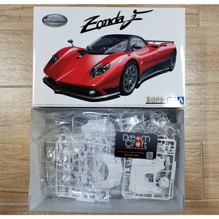 AOSHIMA SC19 1/24 `05 Pagani Zonda F (โมเดลรถยนต์ Model DreamCraft)