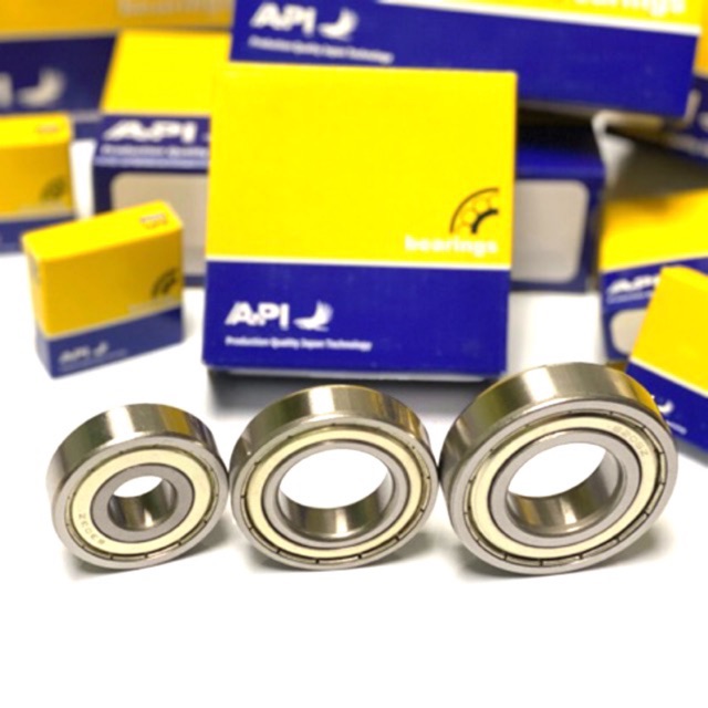 API Bearing 6201 ZZ ตลับลูกปืน เม็ดกลมร่องลึก คุณภาพเยี่ยม มาตรฐาน DGBB ...