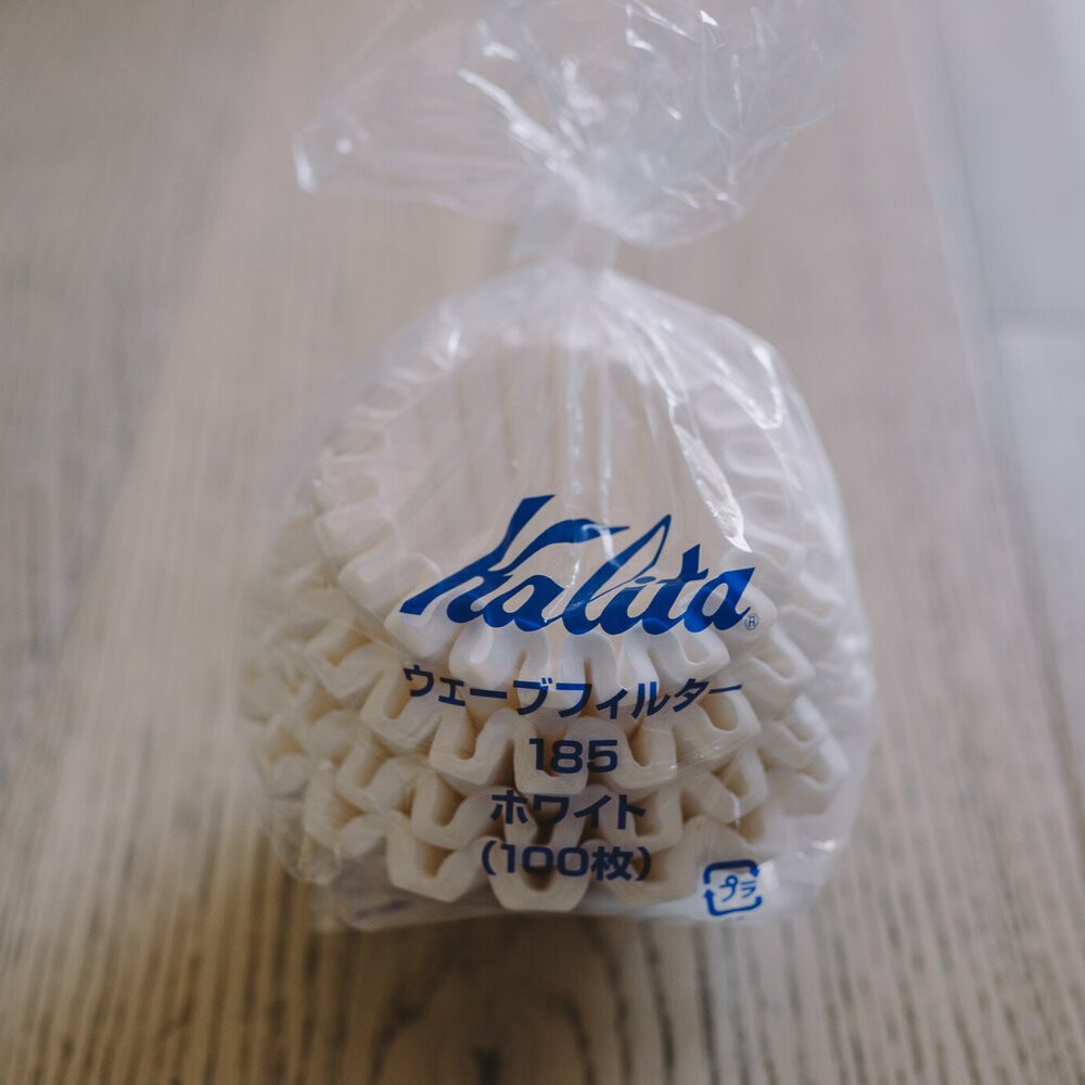 พร้อมส่ง! KALITA Wave Paper Filter 155 185 / 100 Sheet / กระดาษกรอง ฟิลเตอร์ กาแฟ บรรจุ 100แผ่น