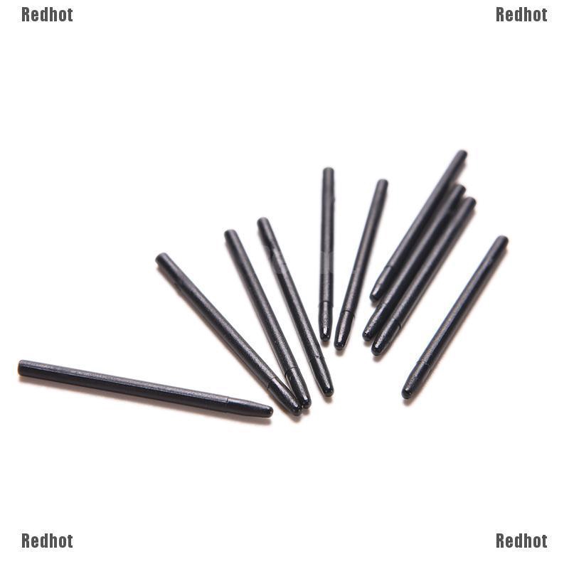 ภาพหน้าปกสินค้าใหม่ หัวปากกา แบบเปลี่ยน สีดํา สําหรับ Wacom BAMBOO CTE MTE CTL CTH 10 ชิ้น