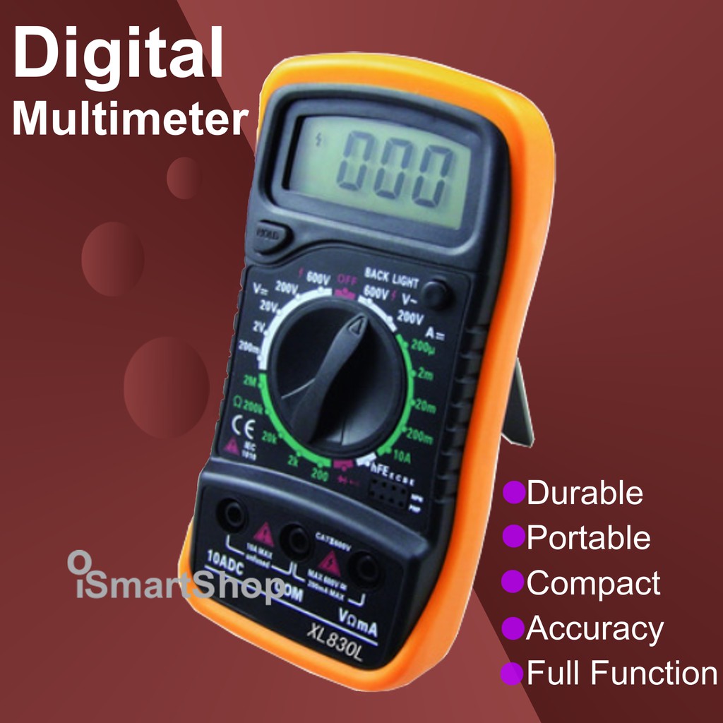 digital-multimeter-มิเตอร์วัดไฟ-ขนาดพกพา