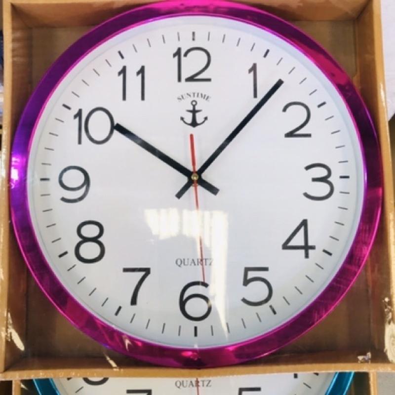 นาฬิกาติดผนัง-สมอ-รหัส-1311-นาฬิกาแขวน-ติดผนัง-ตราสมอ-นาฬิกาติดผนัง-ทรงกลม-สวยหรู-หน้าปัดกระจก-มองเห็นตัวเลขชัดเจนนาฬิกา
