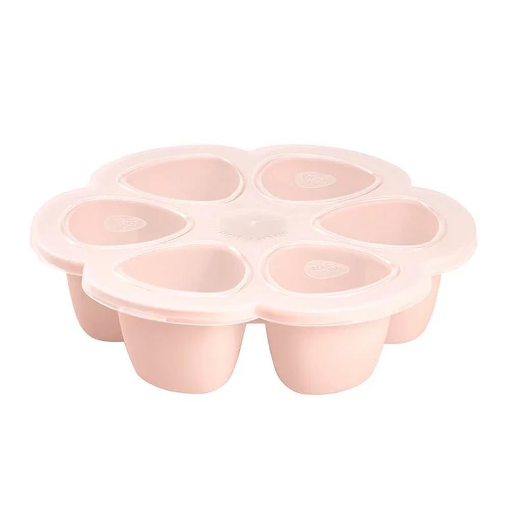 diet-products-pp-silicone-compartment-tray-6-compartment-150ml-beaba-pink-mother-and-child-products-home-use-ผลิตภัณฑ์กา