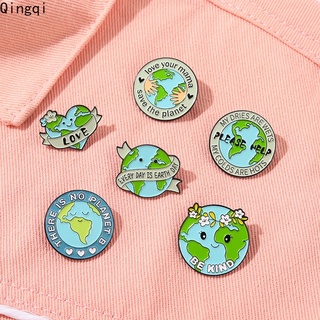 ภาพหน้าปกสินค้าCartoon Save The Earth Enamel Pin Every Day Is Earth Day Brooches Badge Bag Shirt Lapel Pin Creative Jewelry Gift ที่เกี่ยวข้อง