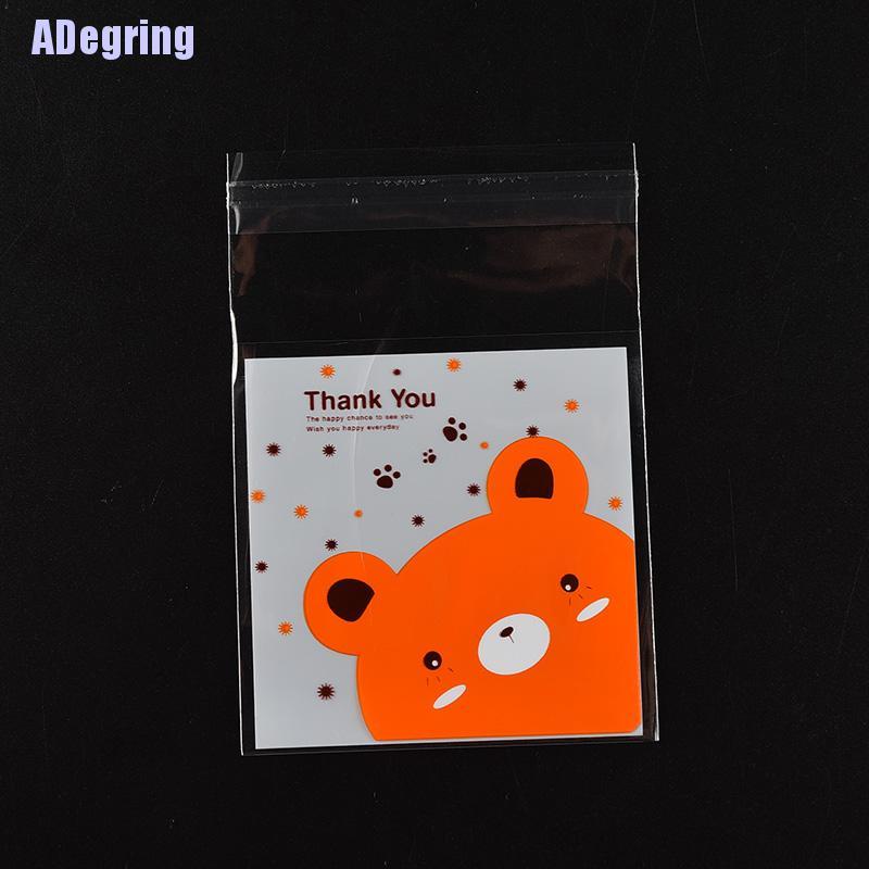adegring-ถุงกระดาษแก้ว-ลายหมี-มีกาวในตัว-สําหรับใส่คุกกี้-ลูกอม-ของขวัญแต่งงาน-วันเกิด-100-ชิ้น