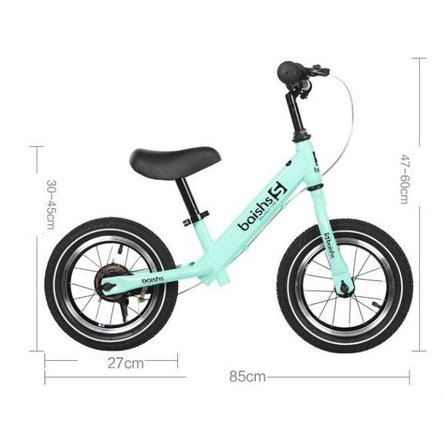ภาพหน้าปกสินค้าจักรยานทรงตัวเด็ก บาลานซ์ไบค์ BALANCE BIKE (มีระบบเบรค) ฟรี ที่สูบลม (คละสี) จักรยานทรงตัว จักรยานขาไถ / รุ่น 5สี จากร้าน bamboomat บน Shopee