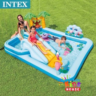 intex ของแท้ สระน้ำสไลด์เดอร์