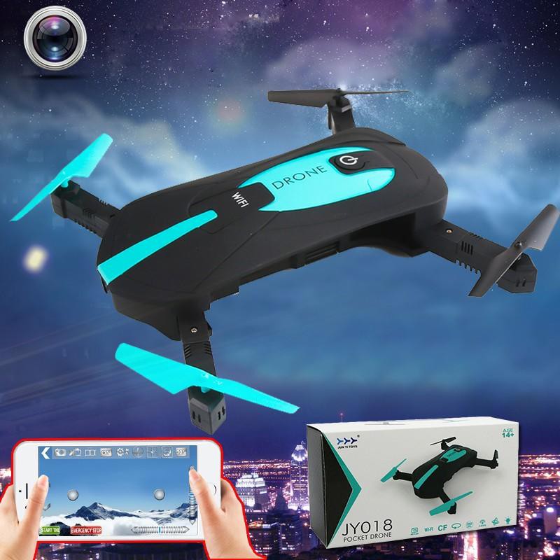 พ็อคเก็ค-โดรน-เครื่องบินจิ๋วติดกล้อง-pocket-drone-รุ่น-jy018-x-1-ชุด