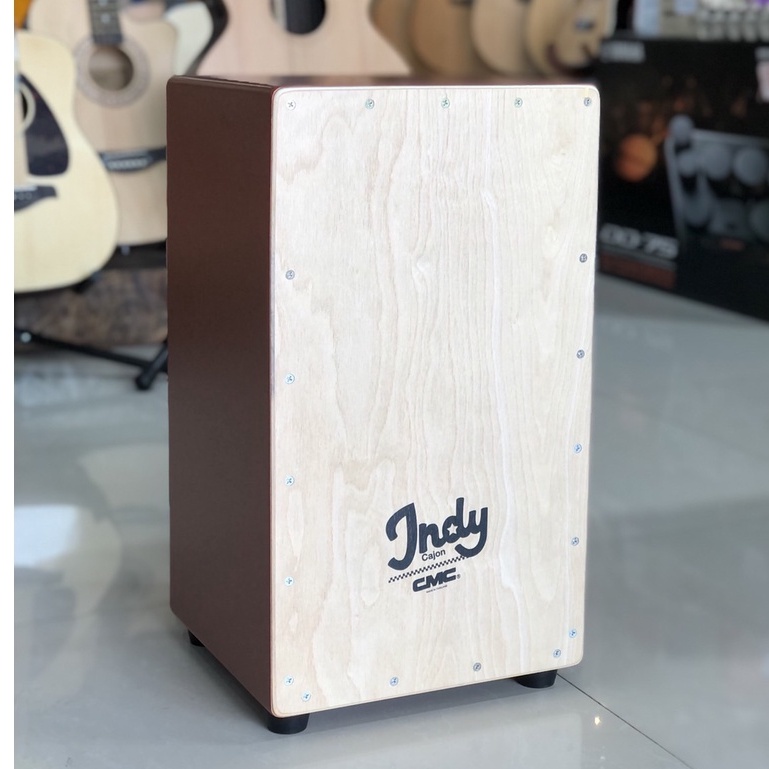 กลองคาฮอง-cmc-คาฮอง-cajon-รุ่น-prelude-สีเหลือง-ฟรี-กระเป๋าคาฮอง-lucky-indy-สีน้ำตาล-เลือกรุ่นได้-ส่งด่วน