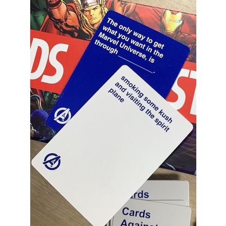 cards-against-marvel-board-game-บอร์ดเกมสำหรับแฟนๆ-marvel