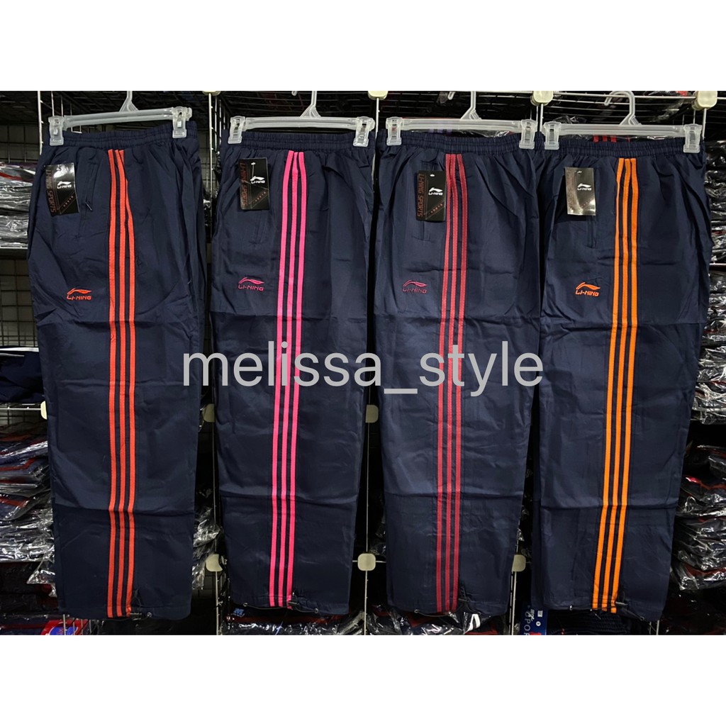 ภาพสินค้าลดพิเศษ กางเกงผ้าร่มขายาว กางเกงผ้าร่มซิปข้าง ราคาส่ง   แบบใหม่สีใหม่ จากร้าน melissa_style บน Shopee ภาพที่ 2