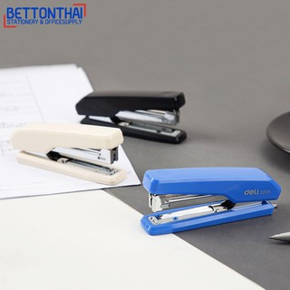 Deli 0229 Stapler เครื่องเย็บกระดาษเบอร์ 10 เย็บได้ 15 แผ่น คละสี 1 ชิ้น แม็ค แม็ก แม็กเย็บกระดาษ แม็คเย็บกระดาษ