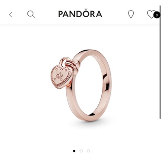 New แหวน Rosegold Pandora แถมกล่อง