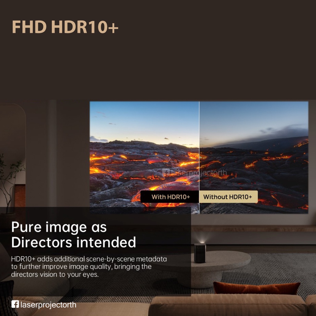 ภาพหน้าปกสินค้าXGIMI Halo+ Global Version 900 ANSI Lumens DLP Projector 1080P Full HD, HDR10, Autofocus, Android 10.0 จากร้าน smart_projector บน Shopee