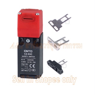 ภาพหน้าปกสินค้าSAFETY SWITCH สวิตช์ลิมิตยี่ห้อ CNTD รุ่นCZ-93C ที่เกี่ยวข้อง